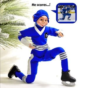 Posable Hockey Elf 16”